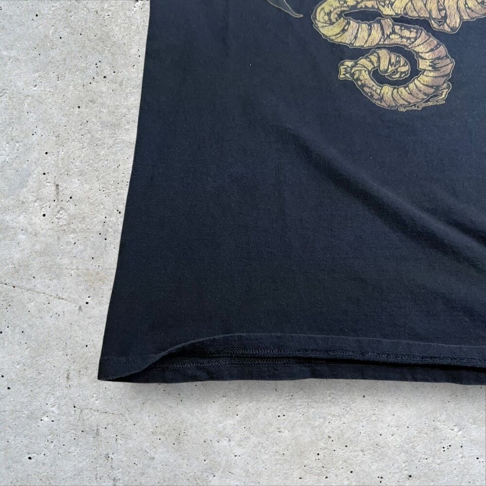 Metallica "Wherever I May Roam" T-Shirt Skull Snake Graphic Black Men's L - Picture 3 of 10